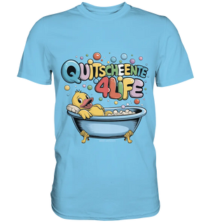 Quietscheente 4Life – Spaß, Farben und Badefreude - Premium Shirt Bright Lights Arts