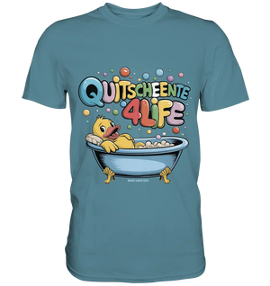 Quietscheente 4Life – Spaß, Farben und Badefreude - Premium Shirt Bright Lights Arts