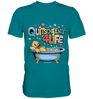 Quietscheente 4Life – Spaß, Farben und Badefreude - Premium Shirt Bright Lights Arts