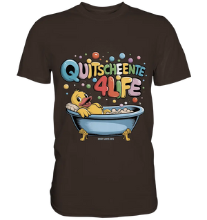Quietscheente 4Life – Spaß, Farben und Badefreude - Premium Shirt Bright Lights Arts