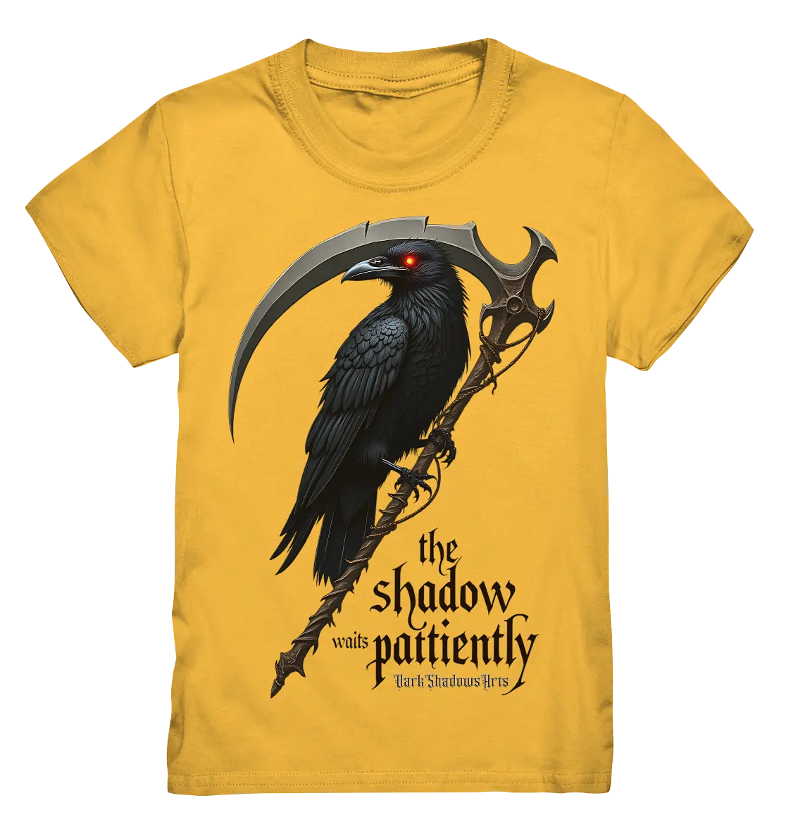 Raven Scythe - Kids Premium Shirt Bright Lights Arts