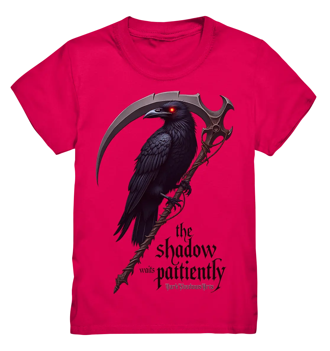 Raven Scythe - Kids Premium Shirt Bright Lights Arts