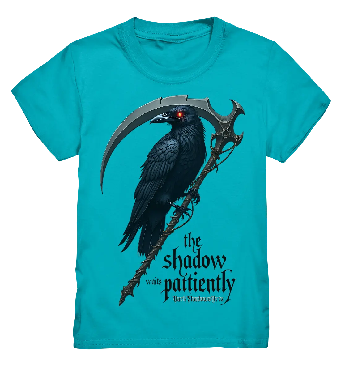 Raven Scythe - Kids Premium Shirt Bright Lights Arts