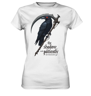 Raven Scythe - Ladies Premium Shirt Bright Lights Arts