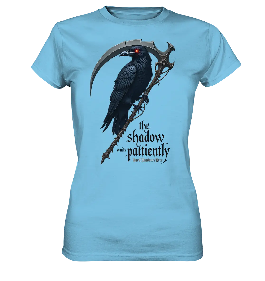Raven Scythe - Ladies Premium Shirt Bright Lights Arts