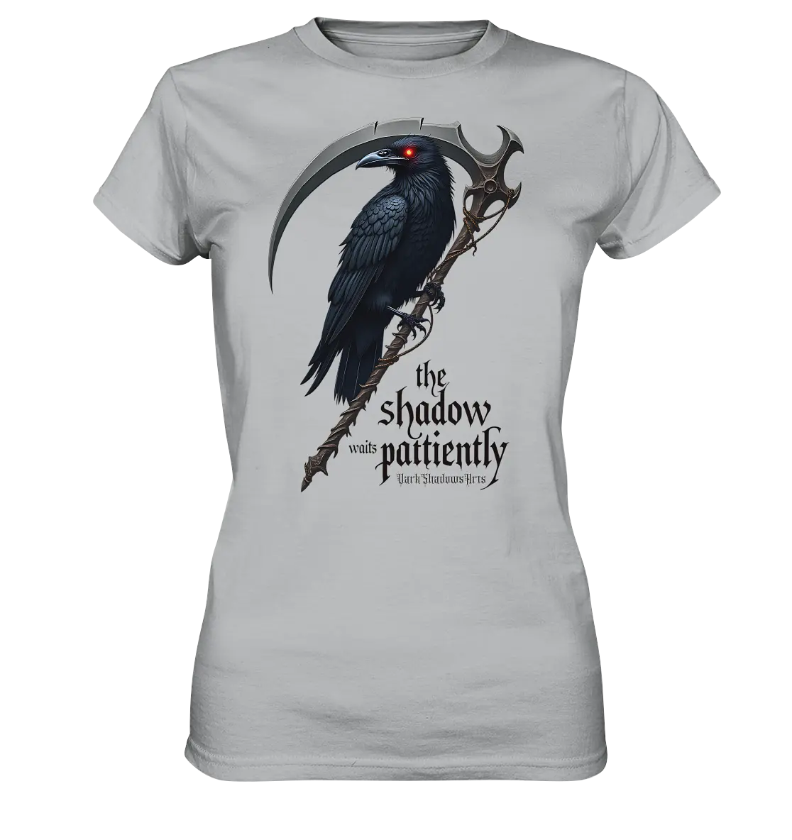 Raven Scythe - Ladies Premium Shirt Bright Lights Arts