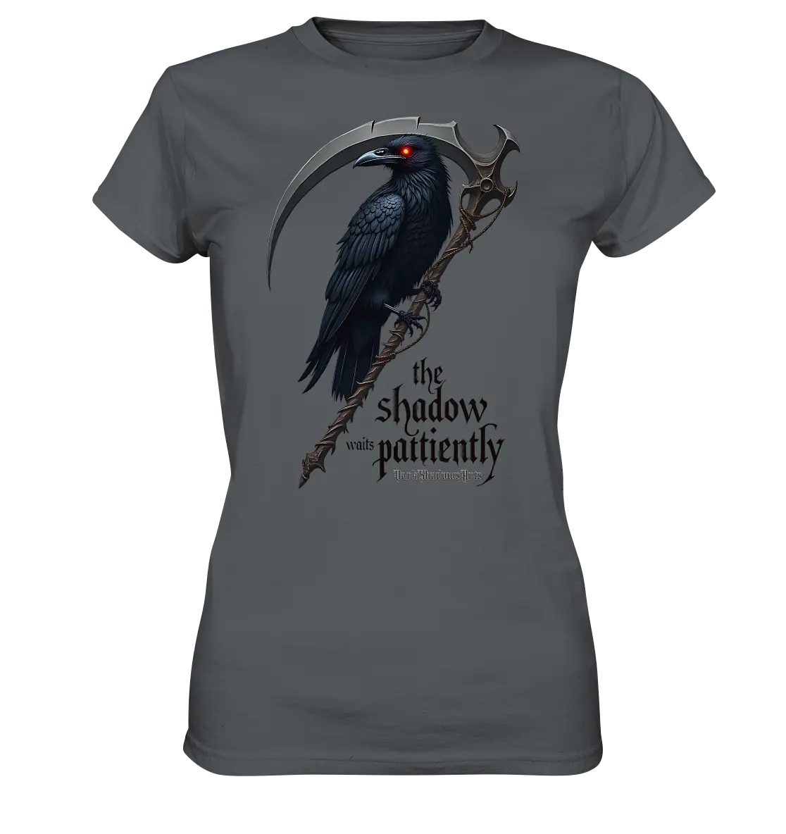 Raven Scythe - Ladies Premium Shirt Bright Lights Arts