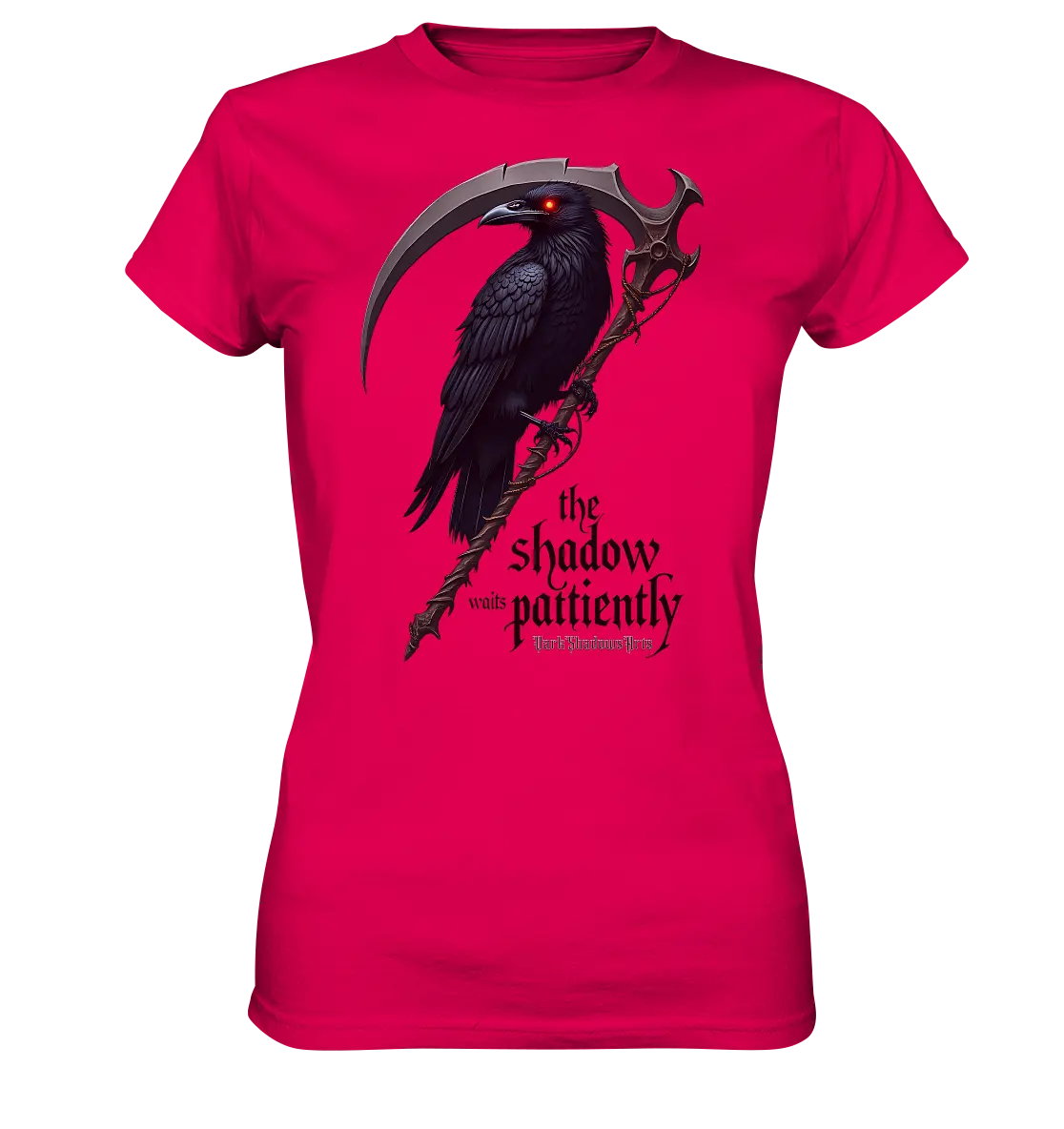 Raven Scythe - Ladies Premium Shirt Bright Lights Arts