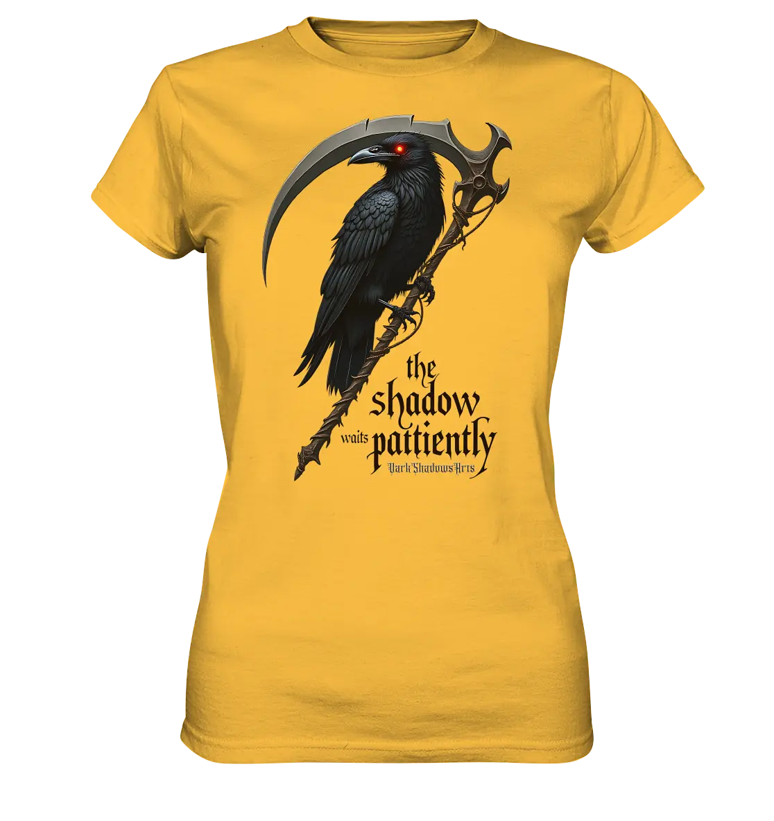 Raven Scythe - Ladies Premium Shirt Bright Lights Arts
