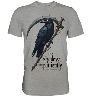 Raven Scythe - Premium Shirt Bright Lights Arts