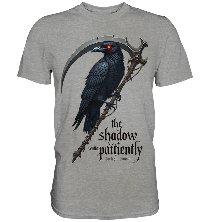 Raven Scythe - Premium Shirt Bright Lights Arts