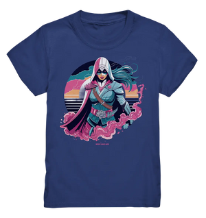 Retro-Future Hero - Kids Premium Shirt Bright Lights Arts