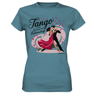 Romantik in Bewegung – Tango-Paar im leidenschaftlichen Tanz - Ladies Premium Shirt Bright Lights Arts