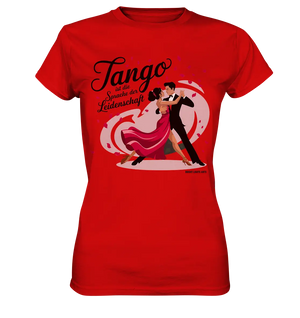 Romantik in Bewegung – Tango-Paar im leidenschaftlichen Tanz - Ladies Premium Shirt Bright Lights Arts