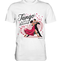 Romantik in Bewegung – Tango-Paar im leidenschaftlichen Tanz - Premium Shirt Bright Lights Arts