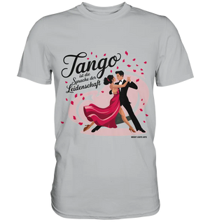 Romantik in Bewegung – Tango-Paar im leidenschaftlichen Tanz - Premium Shirt Bright Lights Arts