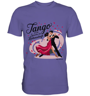 Romantik in Bewegung – Tango-Paar im leidenschaftlichen Tanz - Premium Shirt Bright Lights Arts