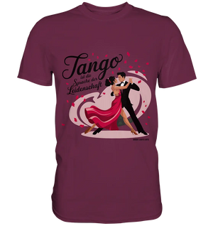 Romantik in Bewegung – Tango-Paar im leidenschaftlichen Tanz - Premium Shirt Bright Lights Arts