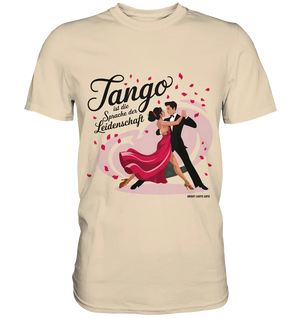 Romantik in Bewegung – Tango-Paar im leidenschaftlichen Tanz - Premium Shirt Bright Lights Arts