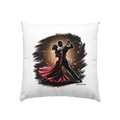 Romantischer Tanz im Rosenrausch - Kissen 40x40cm Bright Lights Arts