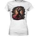 Romantischer Tanz im Rosenrausch - Ladies Premium Shirt Bright Lights Arts