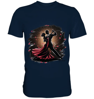 Romantischer Tanz im Rosenrausch - Premium Shirt Bright Lights Arts