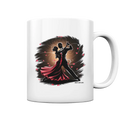Romantischer Tanz im Rosenrausch - Tasse glossy Bright Lights Arts