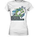 Schildkröte mit Energie – "Langsam? Ich bin nur Energiesparen" - Ladies Premium Shirt Bright Lights Arts