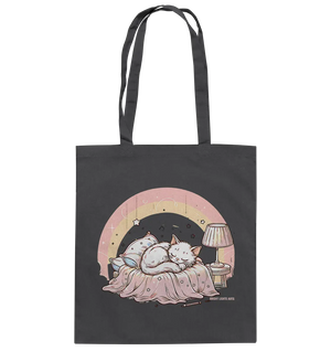 Schlafendes Kätzchen – Traumhafte Ruhe - Baumwolltasche Bright Lights Arts