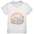 Schlafendes Kätzchen – Traumhafte Ruhe - Kids Premium Shirt Bright Lights Arts