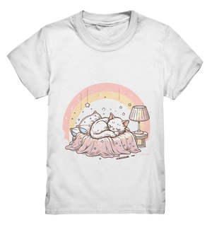 Schlafendes Kätzchen – Traumhafte Ruhe - Kids Premium Shirt Bright Lights Arts