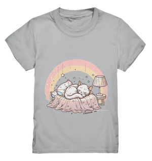 Schlafendes Kätzchen – Traumhafte Ruhe - Kids Premium Shirt Bright Lights Arts