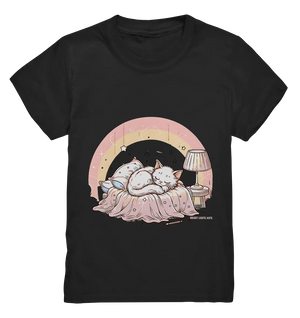 Schlafendes Kätzchen – Traumhafte Ruhe - Kids Premium Shirt Bright Lights Arts