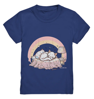 Schlafendes Kätzchen – Traumhafte Ruhe - Kids Premium Shirt Bright Lights Arts
