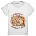 Schnurri Schnurri Buh - Niedliche Katze & Teddybär - Kids Premium Shirt Bright Lights Arts