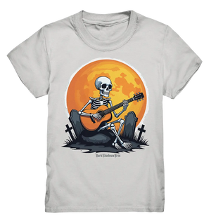 Skeleton Serenade - Kids Premium Shirt Bright Lights Arts