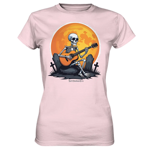 Skeleton Serenade - Ladies Premium Shirt Bright Lights Arts
