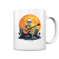 Skeleton Serenade - Tasse glossy Bright Lights Arts