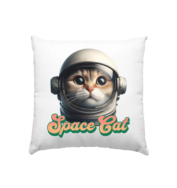 Space Cat Mission - Kissen 40x40cm Bright Lights Arts
