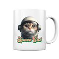 Space Cat Mission - Tasse glossy Bright Lights Arts