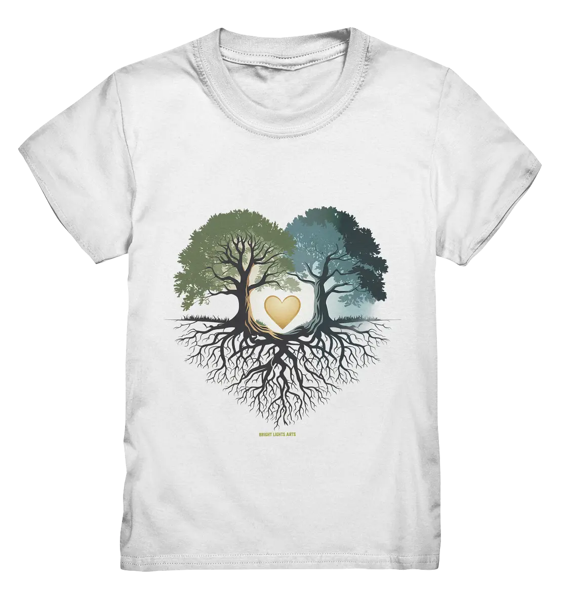 Starke Verbindung: Verwurzelte Liebe und Einheit - Kids Premium Shirt Bright Lights Arts