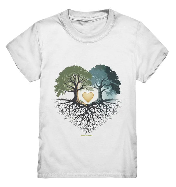 Starke Verbindung: Verwurzelte Liebe und Einheit - Kids Premium Shirt Bright Lights Arts