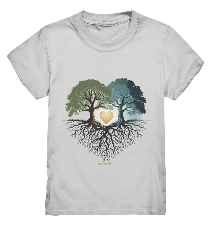 Starke Verbindung: Verwurzelte Liebe und Einheit - Kids Premium Shirt Bright Lights Arts