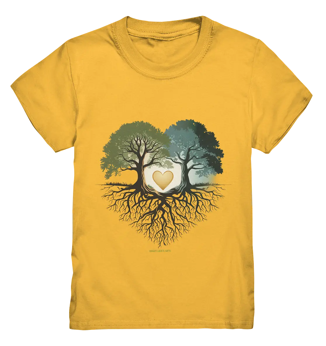 Starke Verbindung: Verwurzelte Liebe und Einheit - Kids Premium Shirt Bright Lights Arts