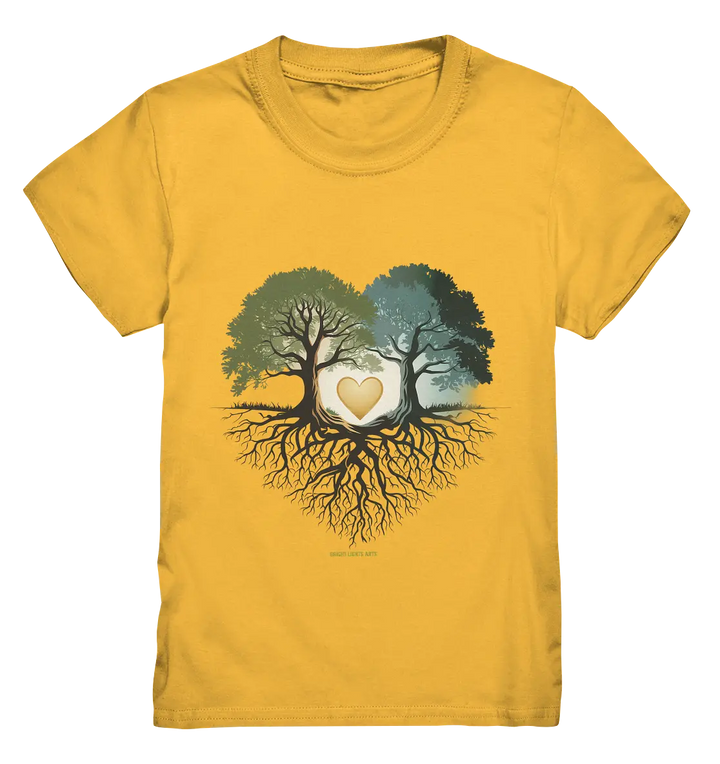 Starke Verbindung: Verwurzelte Liebe und Einheit - Kids Premium Shirt Bright Lights Arts