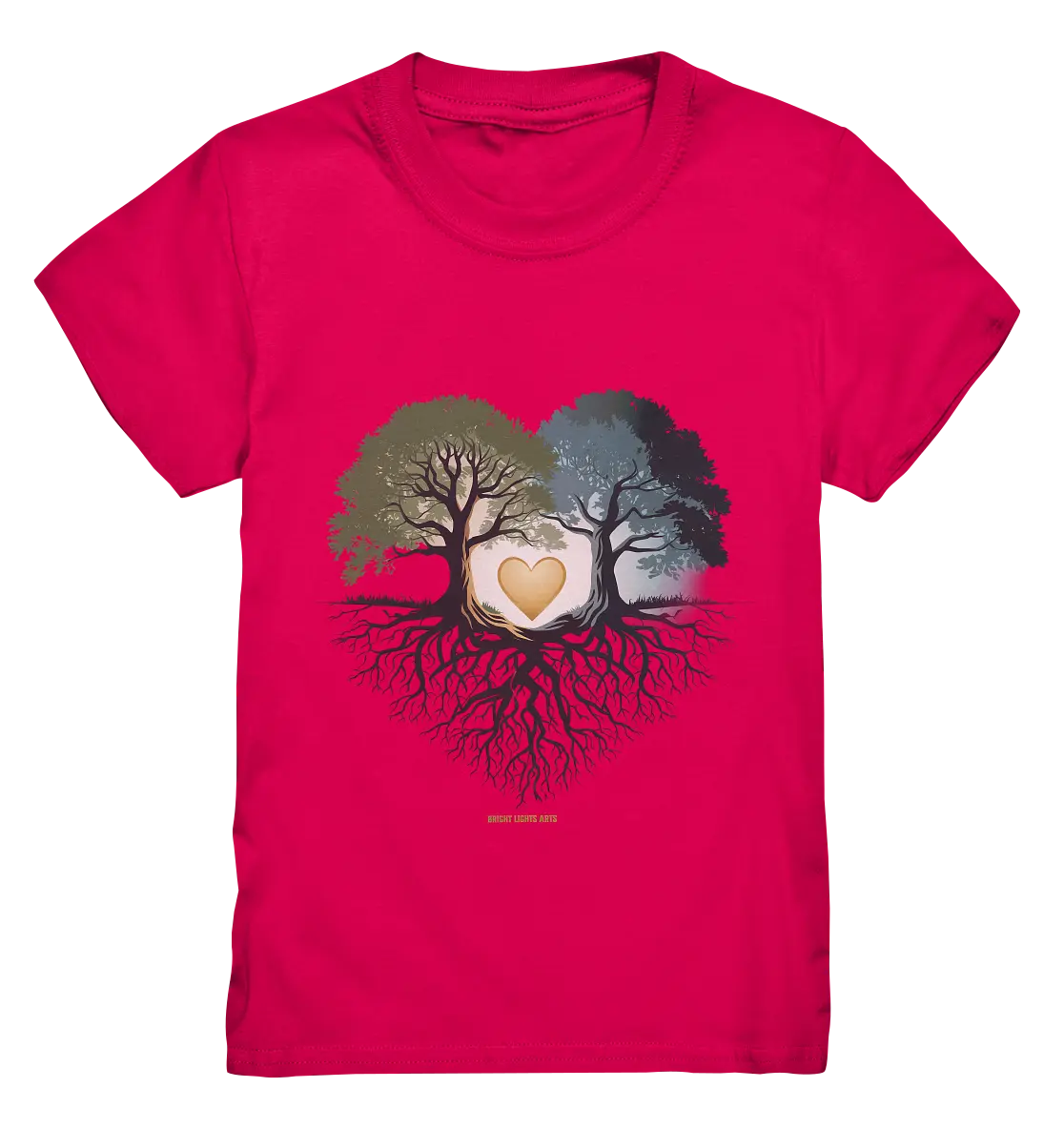 Starke Verbindung: Verwurzelte Liebe und Einheit - Kids Premium Shirt Bright Lights Arts