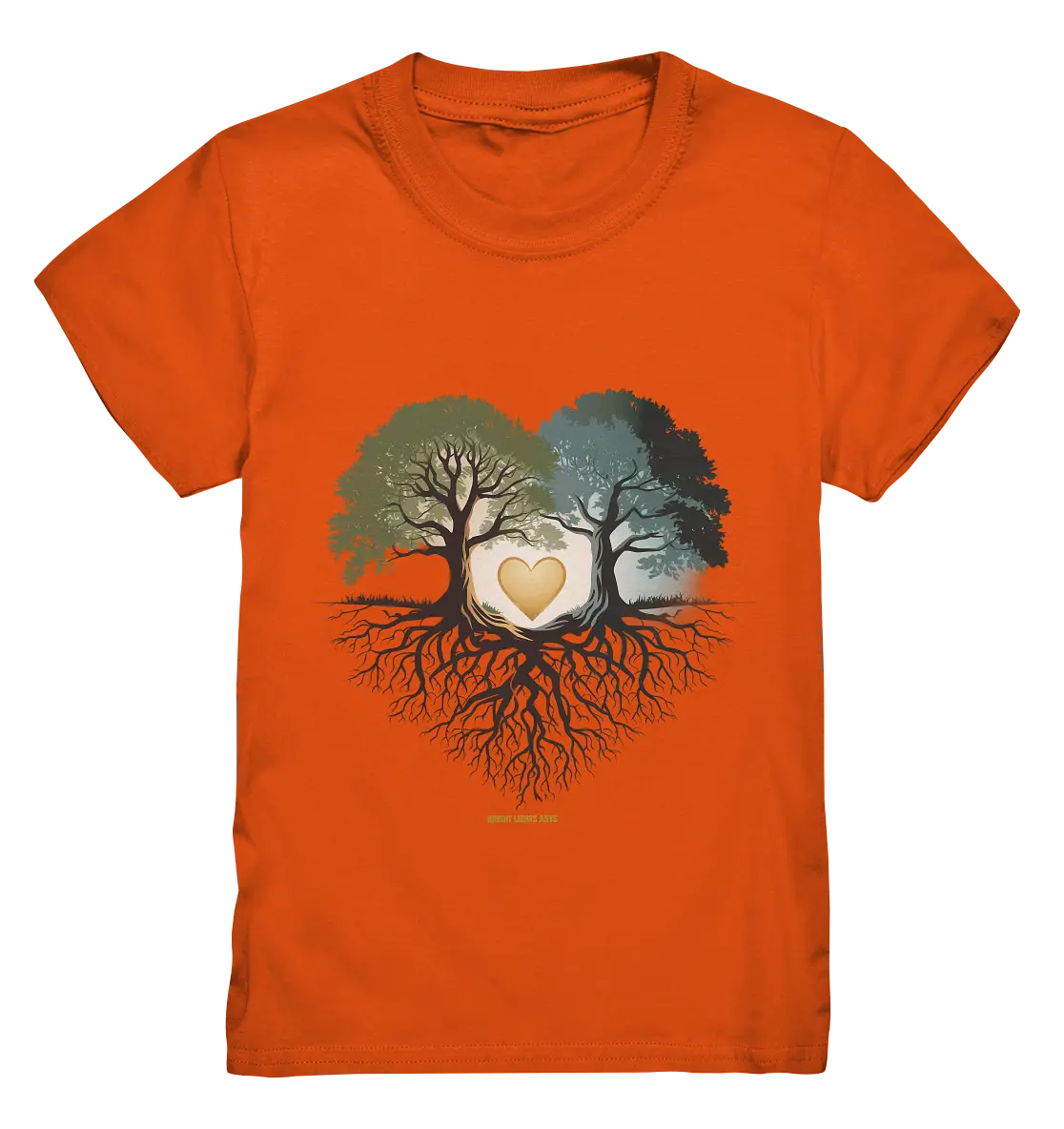 Starke Verbindung: Verwurzelte Liebe und Einheit - Kids Premium Shirt Bright Lights Arts