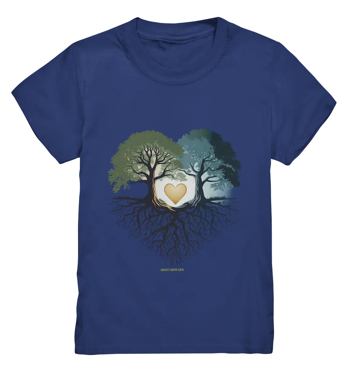 Starke Verbindung: Verwurzelte Liebe und Einheit - Kids Premium Shirt Bright Lights Arts