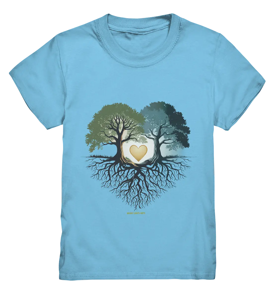 Starke Verbindung: Verwurzelte Liebe und Einheit - Kids Premium Shirt Bright Lights Arts