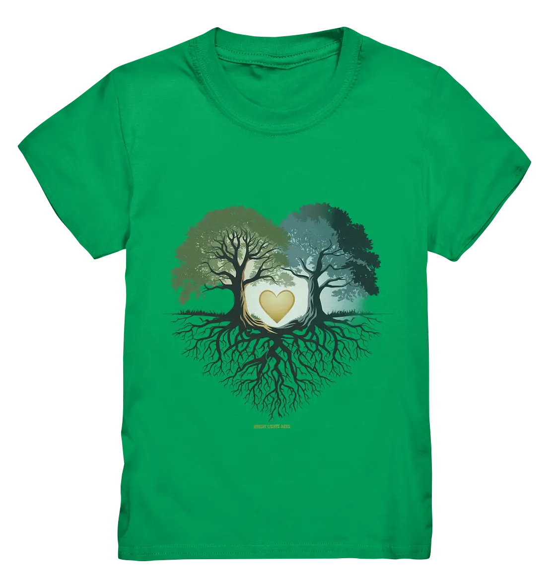 Starke Verbindung: Verwurzelte Liebe und Einheit - Kids Premium Shirt Bright Lights Arts